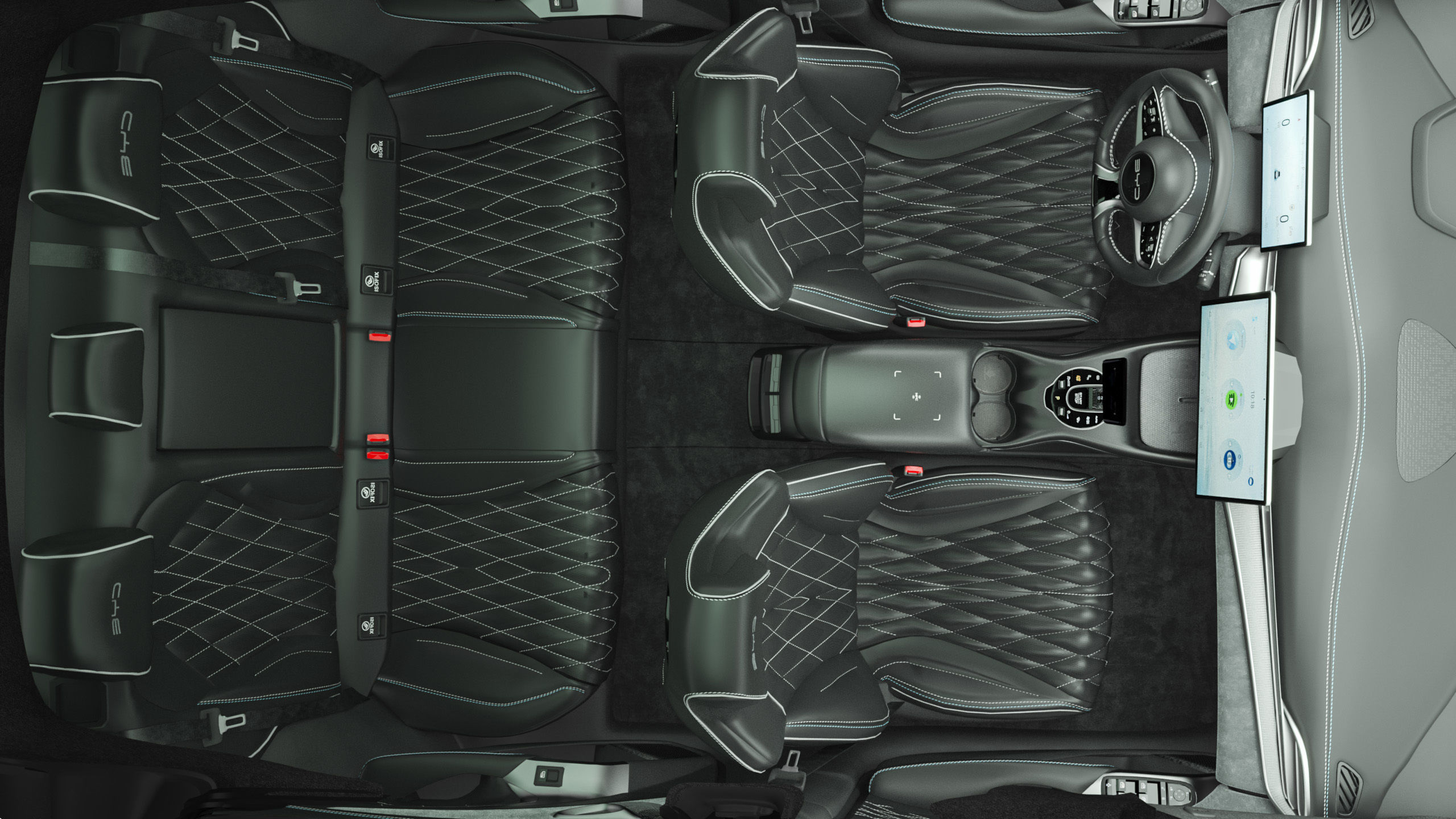 2024 BYD Seal With Interior 3D model_17