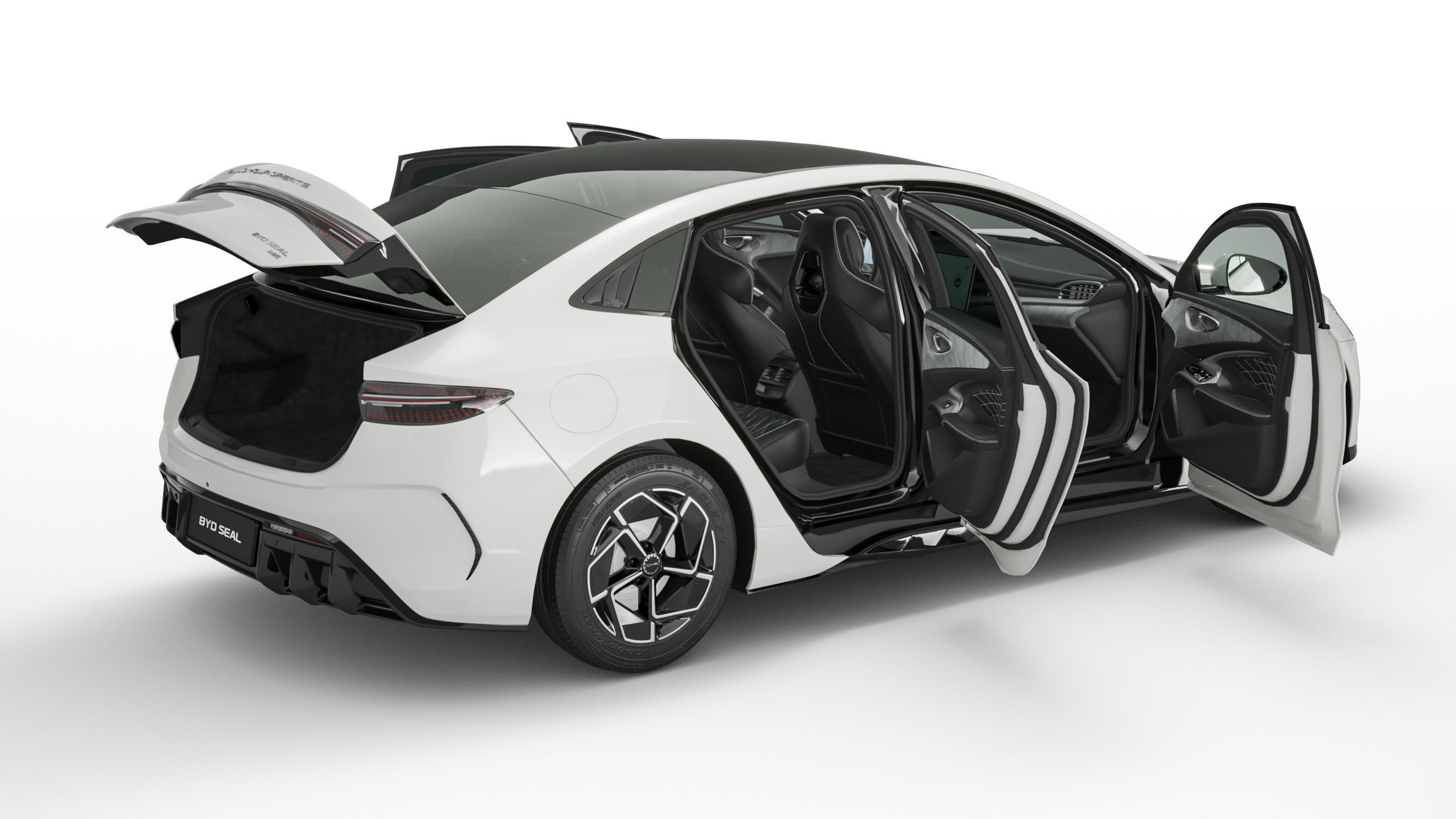 2024 BYD Seal With Interior 3D model_10