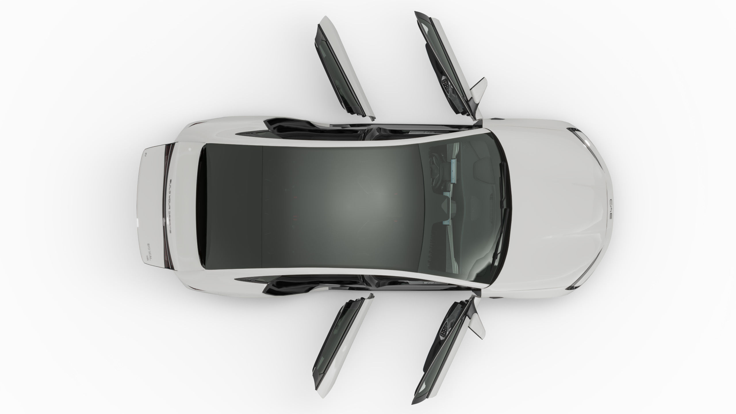 2024 BYD Seal With Interior 3D model_11