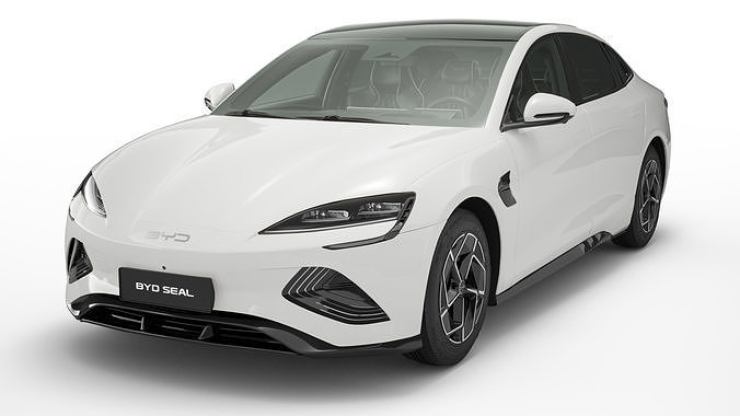 2024 BYD Seal With Interior  3D model