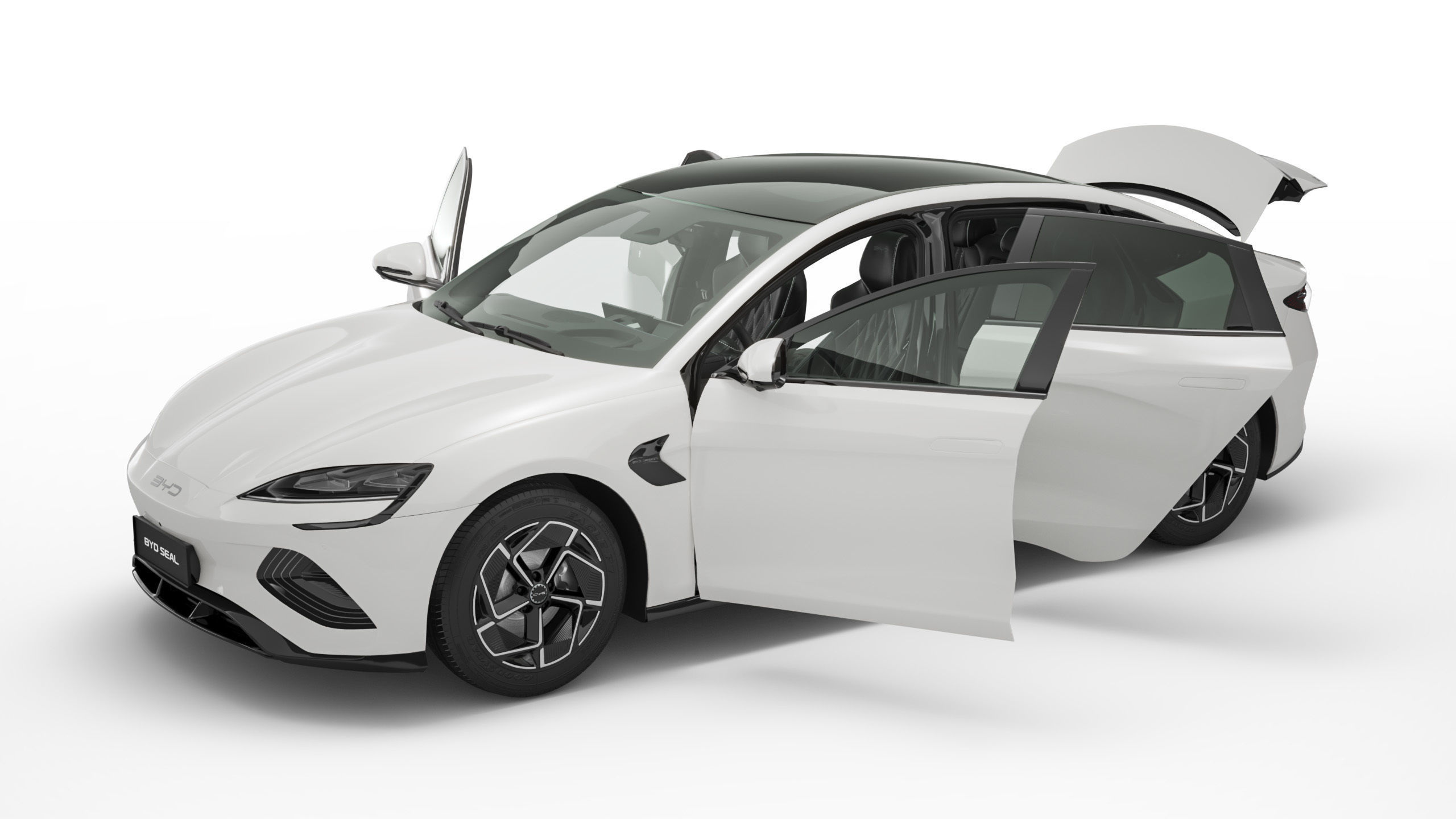 2024 BYD Seal With Interior 3D model_9