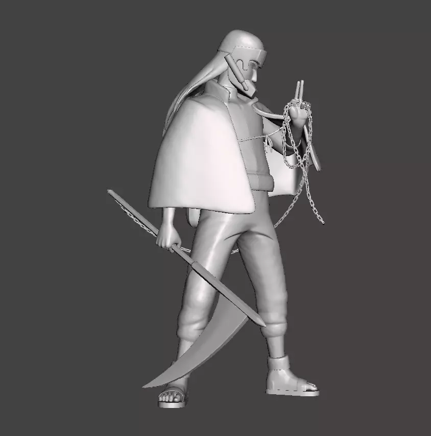 Hanzo of the Salamander 3D Model 3D print model_0