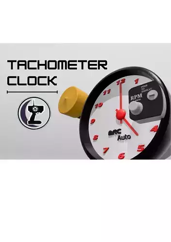 Tachometer Clock