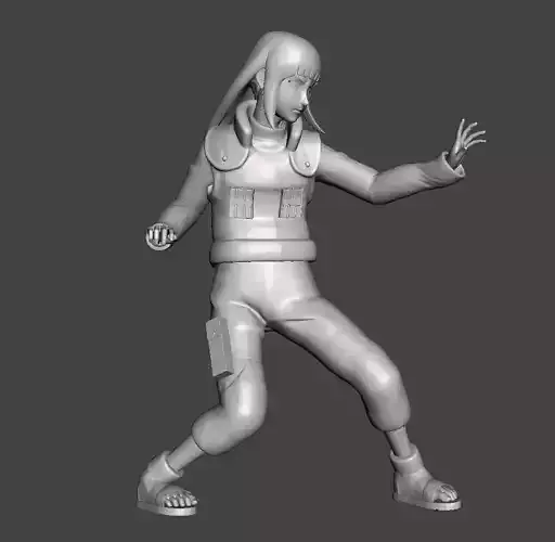 Hinata Jonin 3D Model
