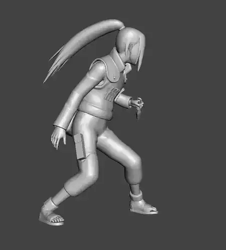 Ino Yamanaka Jonin 3D Model 3D print model