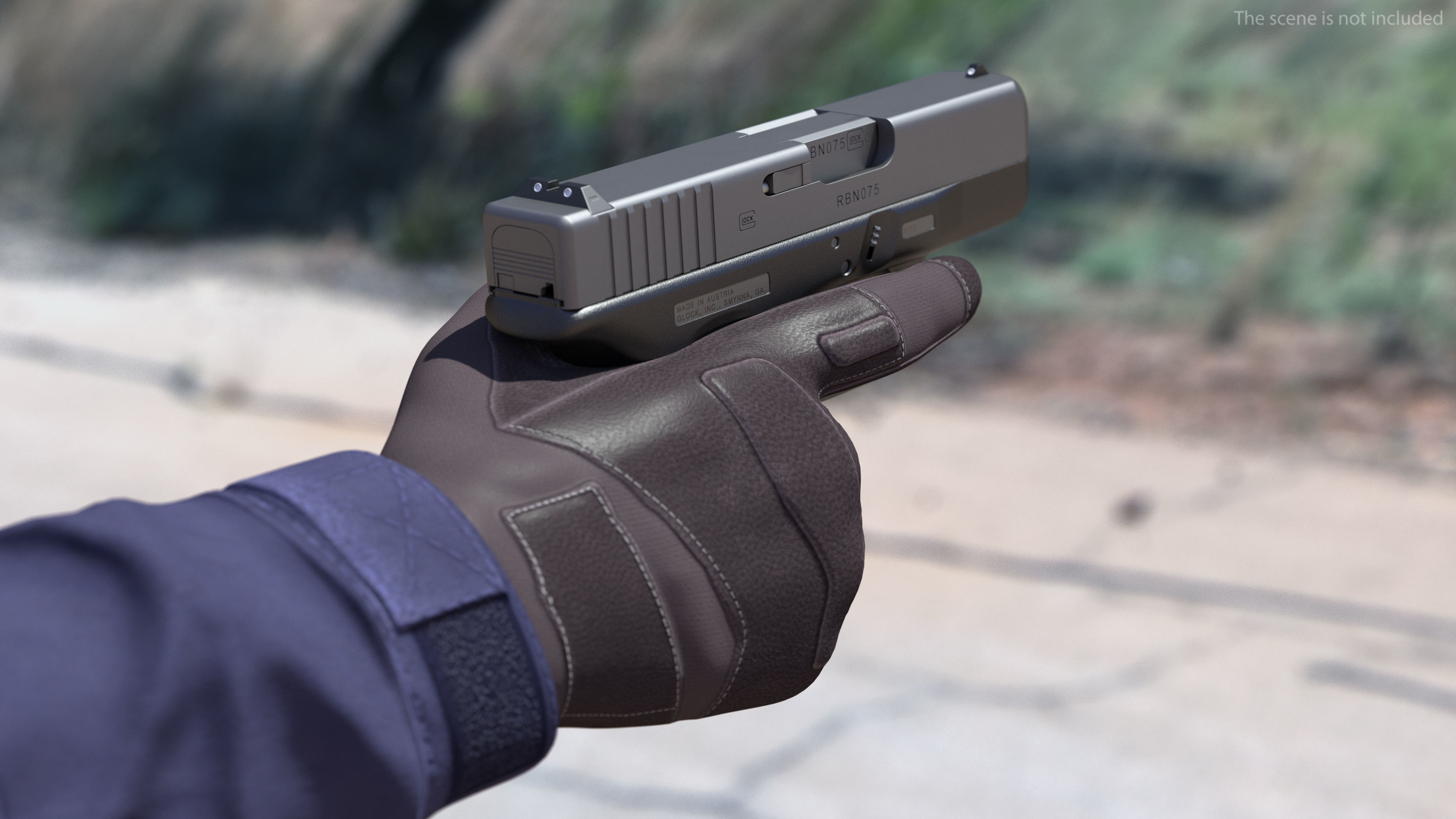 GLOCK 26 9mm 3D model_6