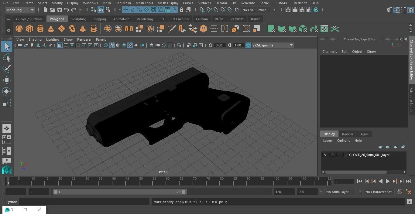 GLOCK 26 9mm 3D model_26