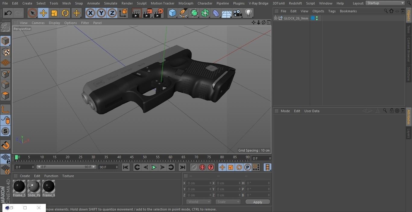 GLOCK 26 9mm 3D model_27