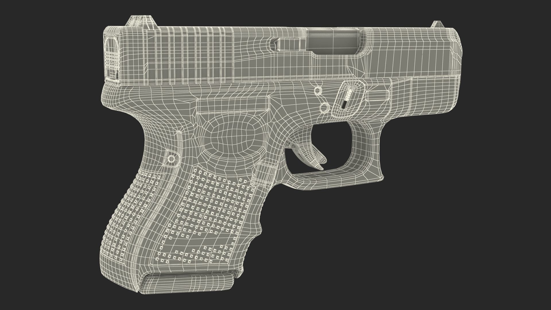 GLOCK 26 9mm 3D model_29