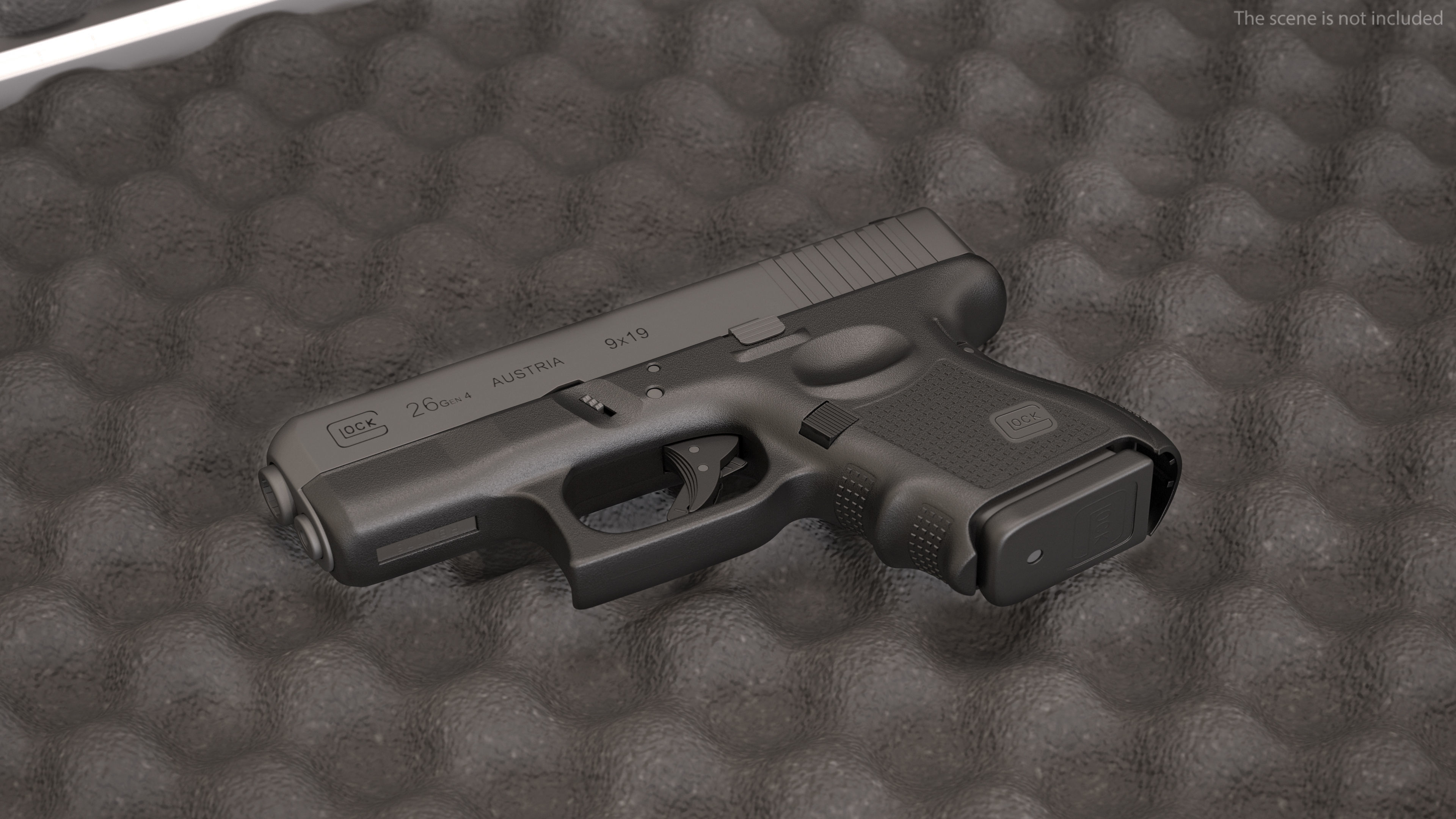 GLOCK 26 9mm 3D model_3