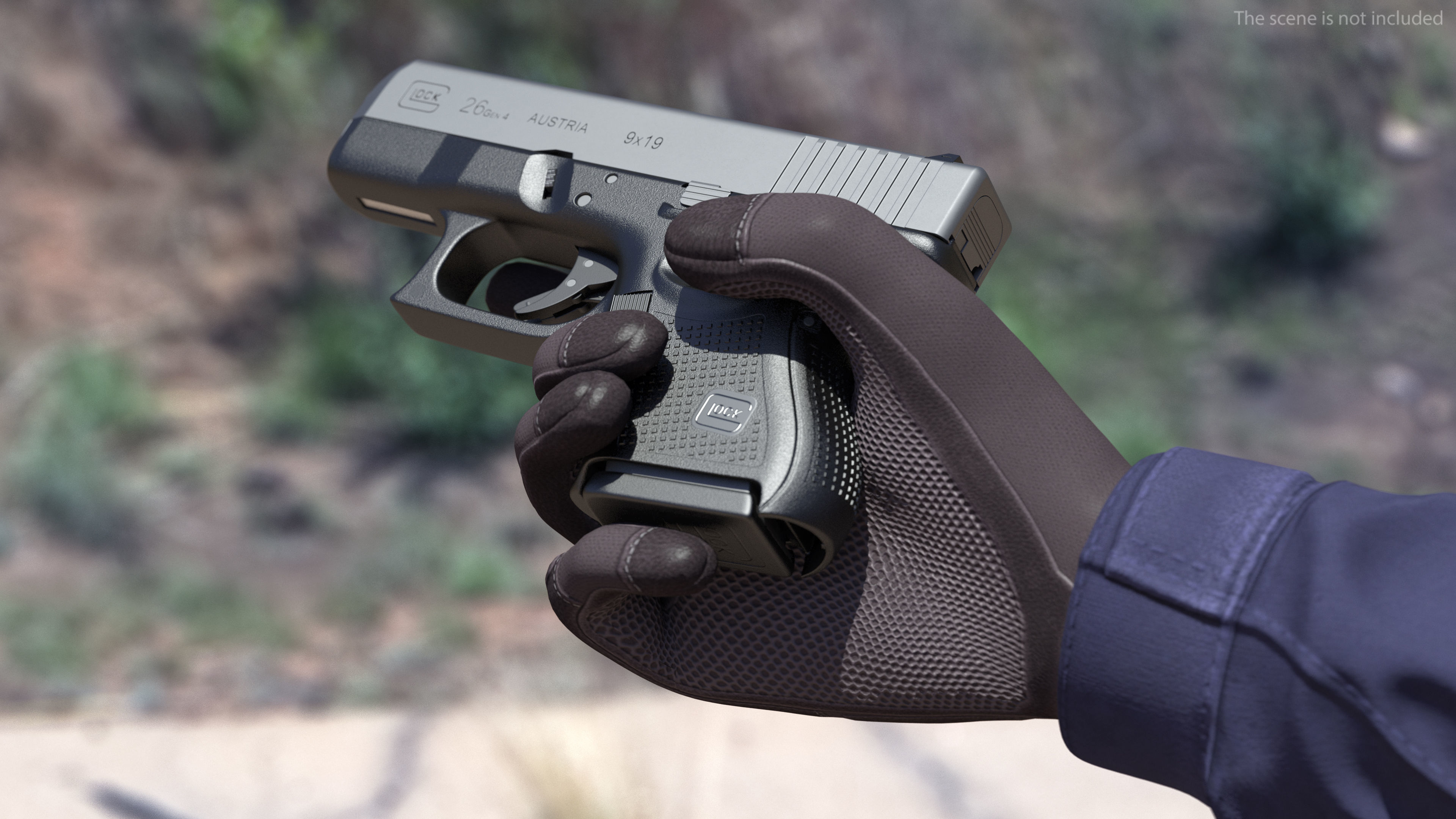 GLOCK 26 9mm 3D model_5