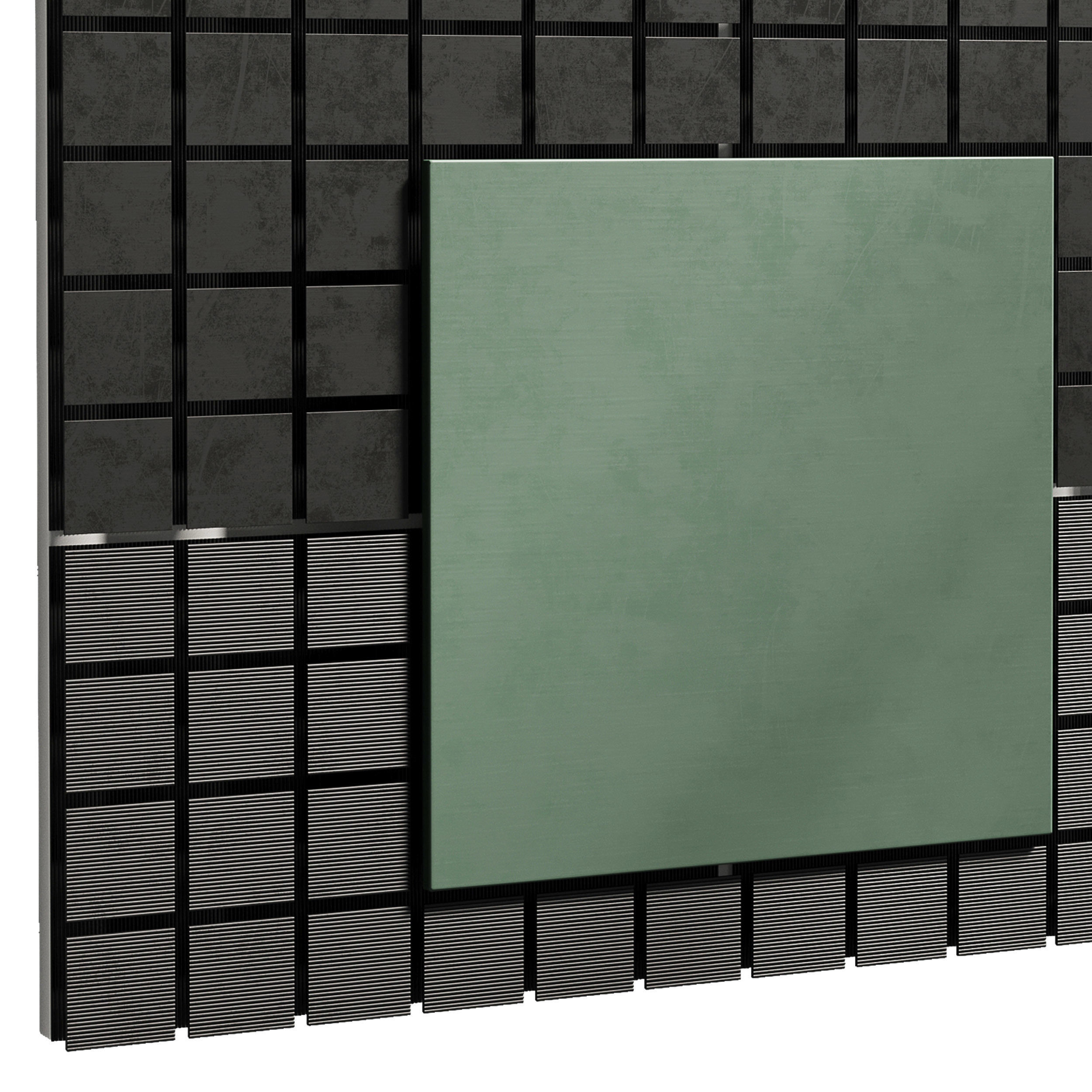 luo huya arch frame Low-poly 3D model_2