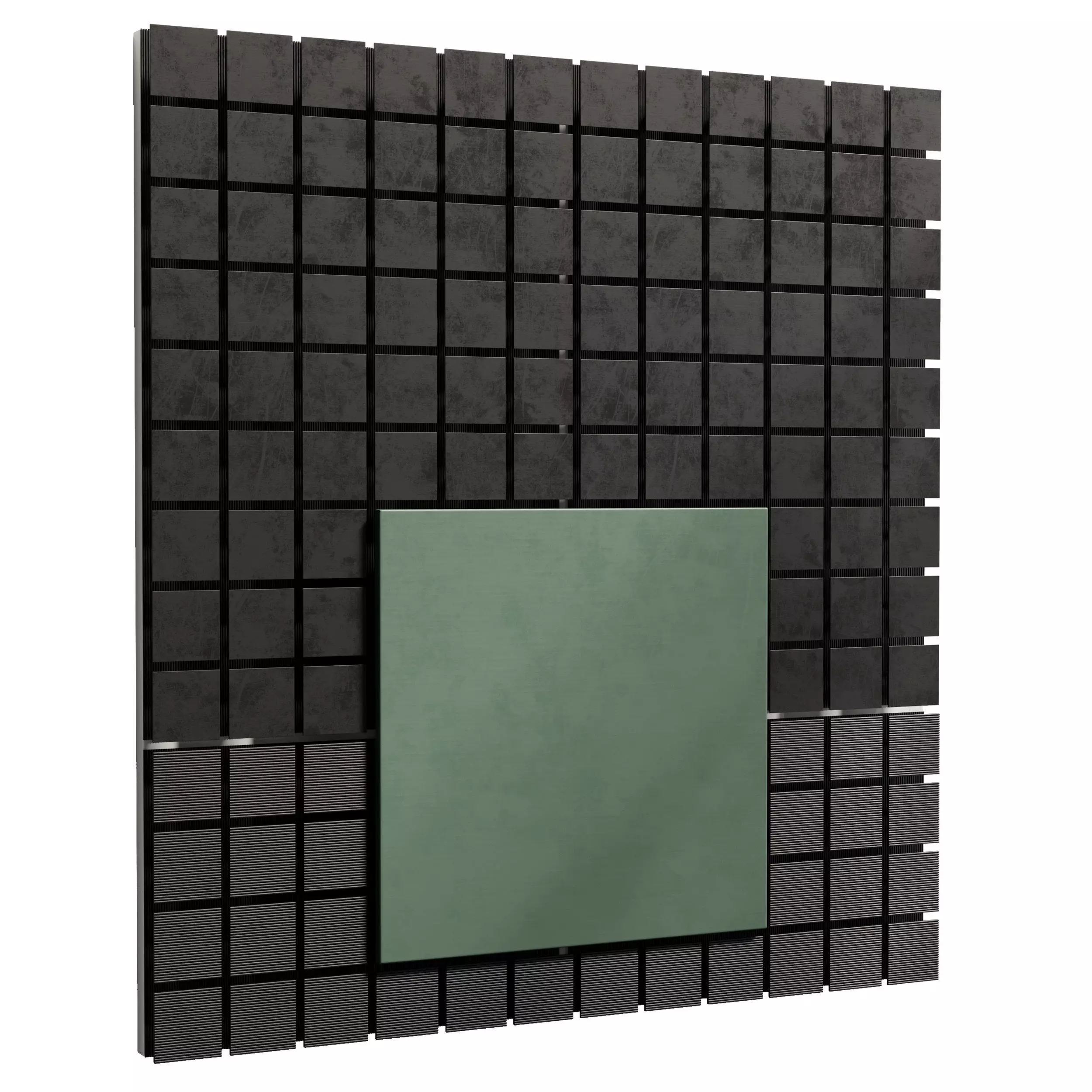 luo huya arch frame Low-poly 3D model_0