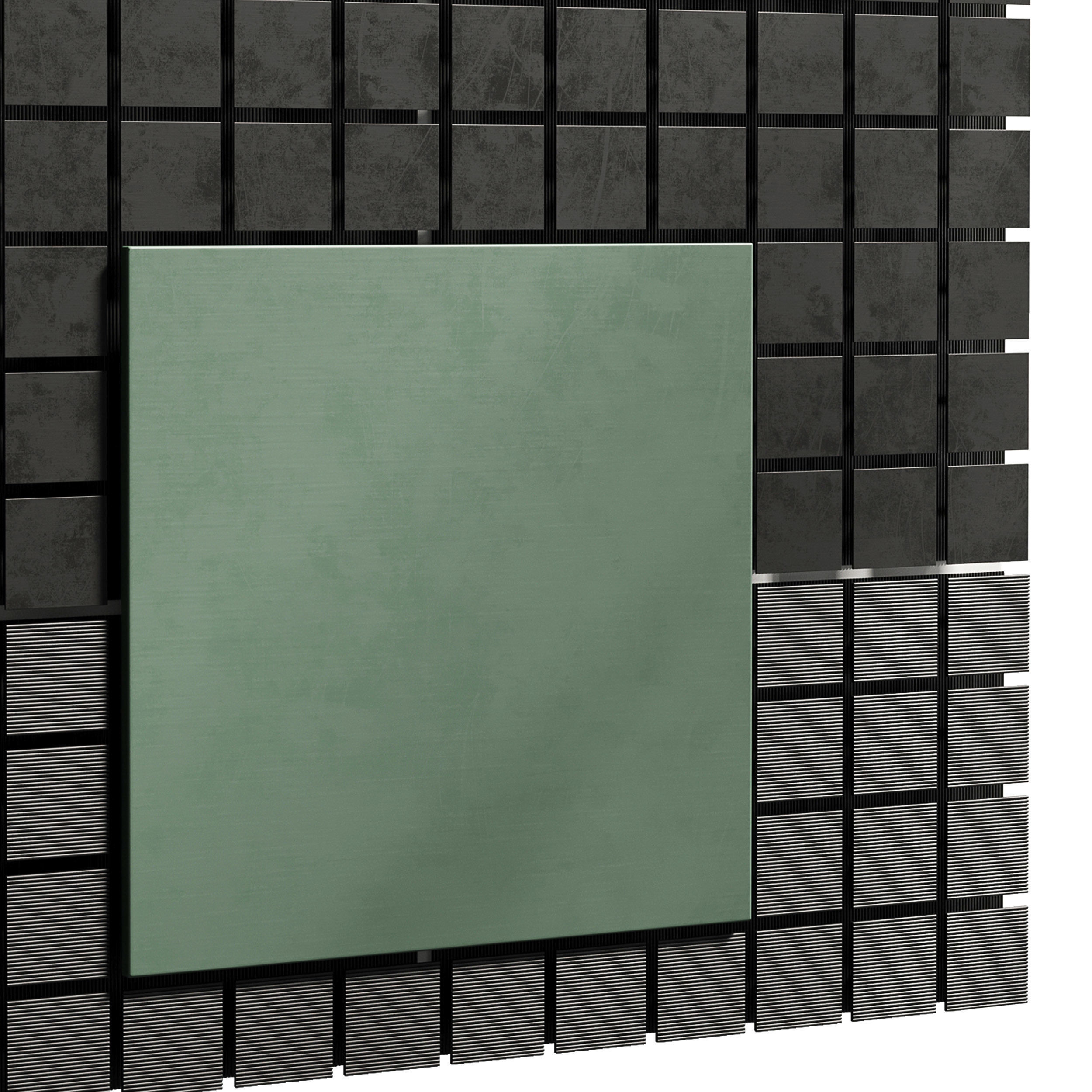 luo huya arch frame Low-poly 3D model_4