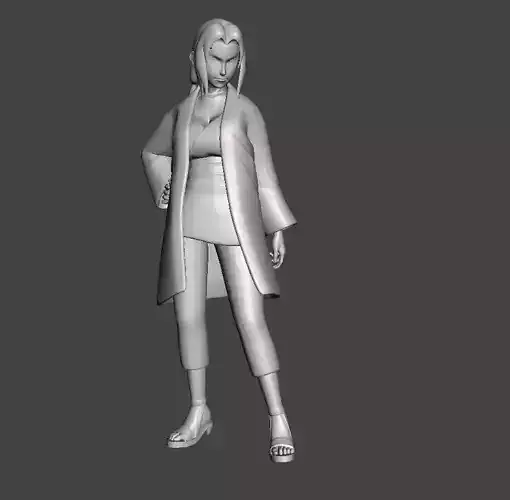 Tsunade 3D Model 3D print model