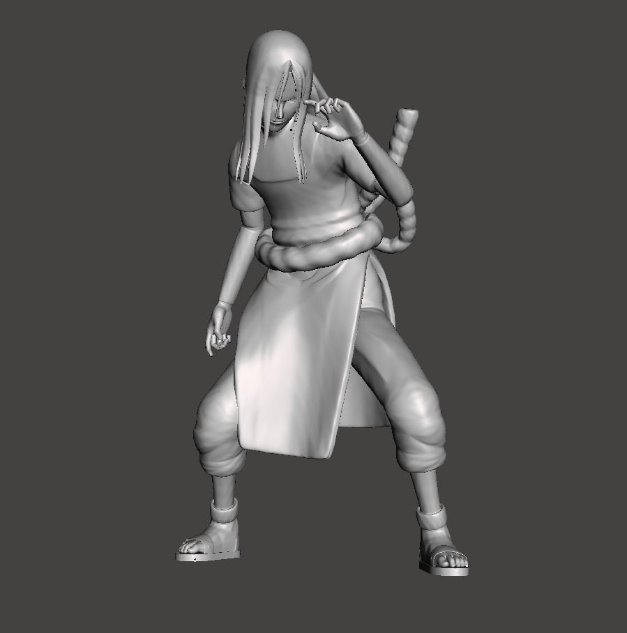 Orochimaru 3D Model 3D print model_1