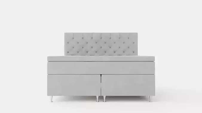 Joluma Complete Bed Package Continental Bed 160x200 Lightgr