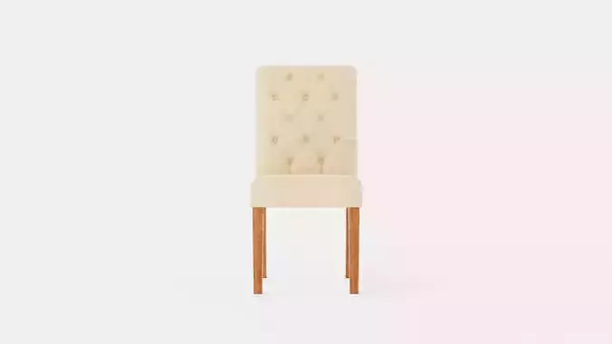 Jenny Dining Chair Beige Wood