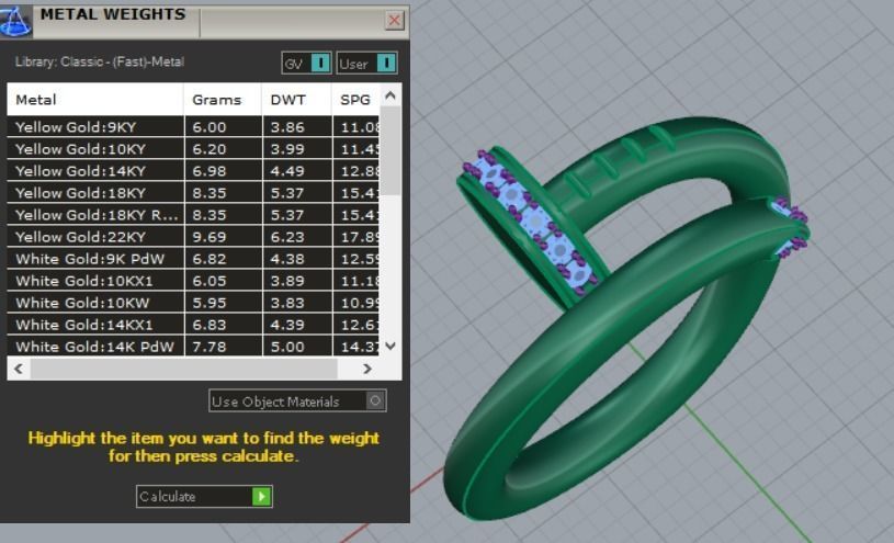 cartier ring 3D print model_10