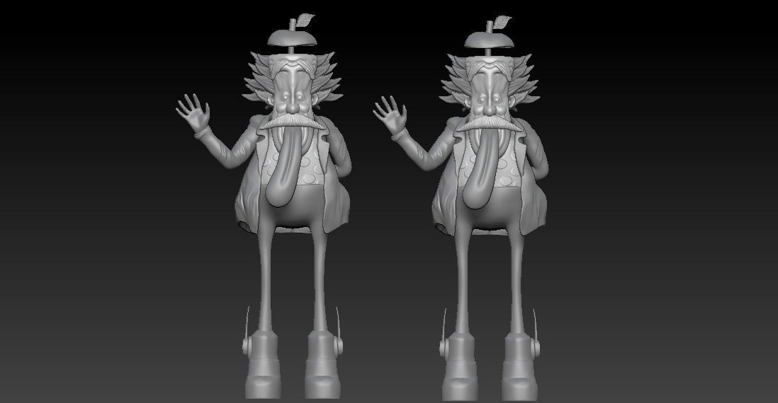 VEGAPUNK - EGGHEAD - ONE PIECE - 3D PRINT 3D print model_2