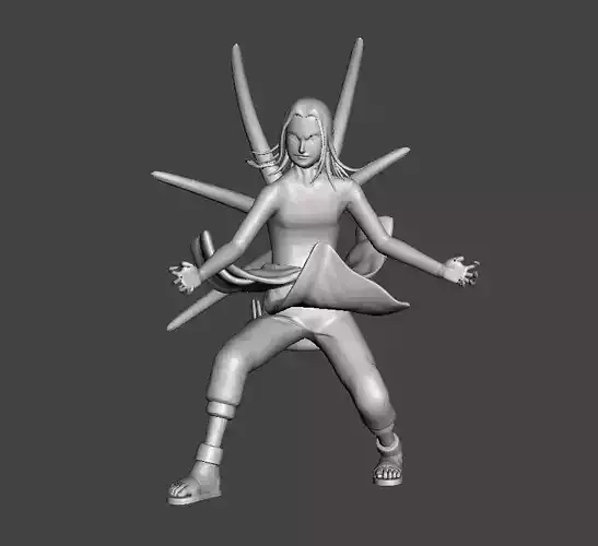 Kimimaro transformation 3D Model 3D print model