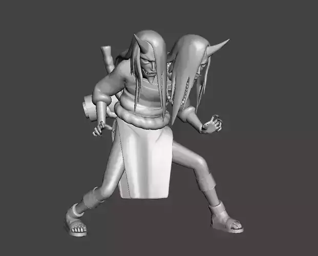 Sakon and Ukon transformation 3D Model