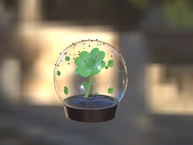 Clover Leaf Free 3D print model