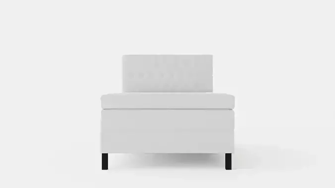 Lucky Complete Bed Package 120x200 Polyeter Diamond Bed Give