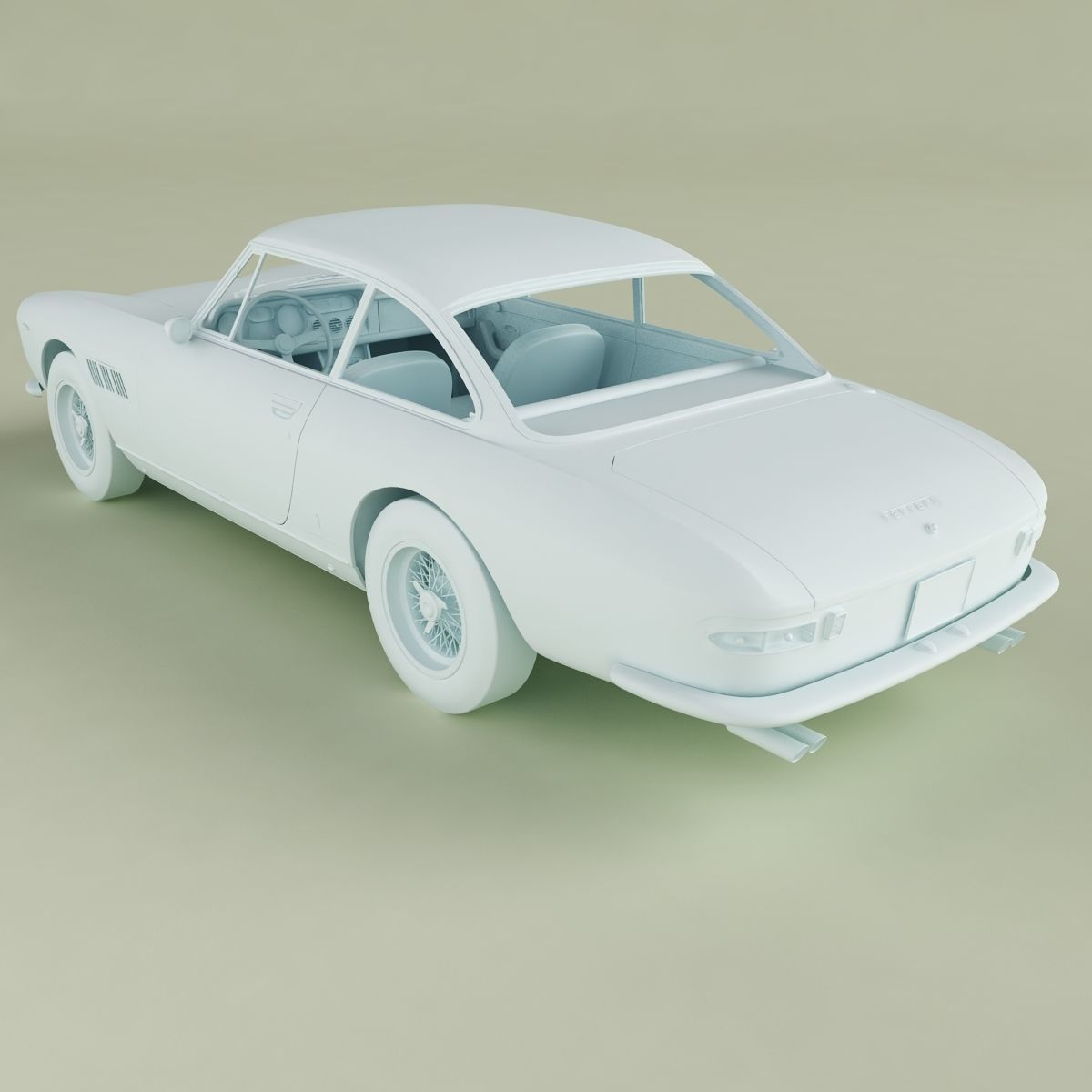 Ferrari 330GT 2plus2 mk1 3D model_12