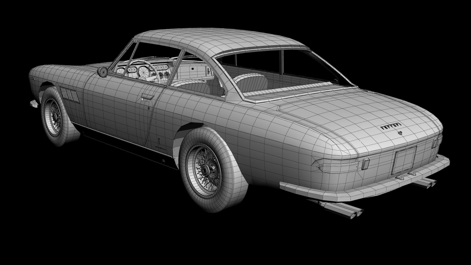 Ferrari 330GT 2plus2 mk1 3D model_15