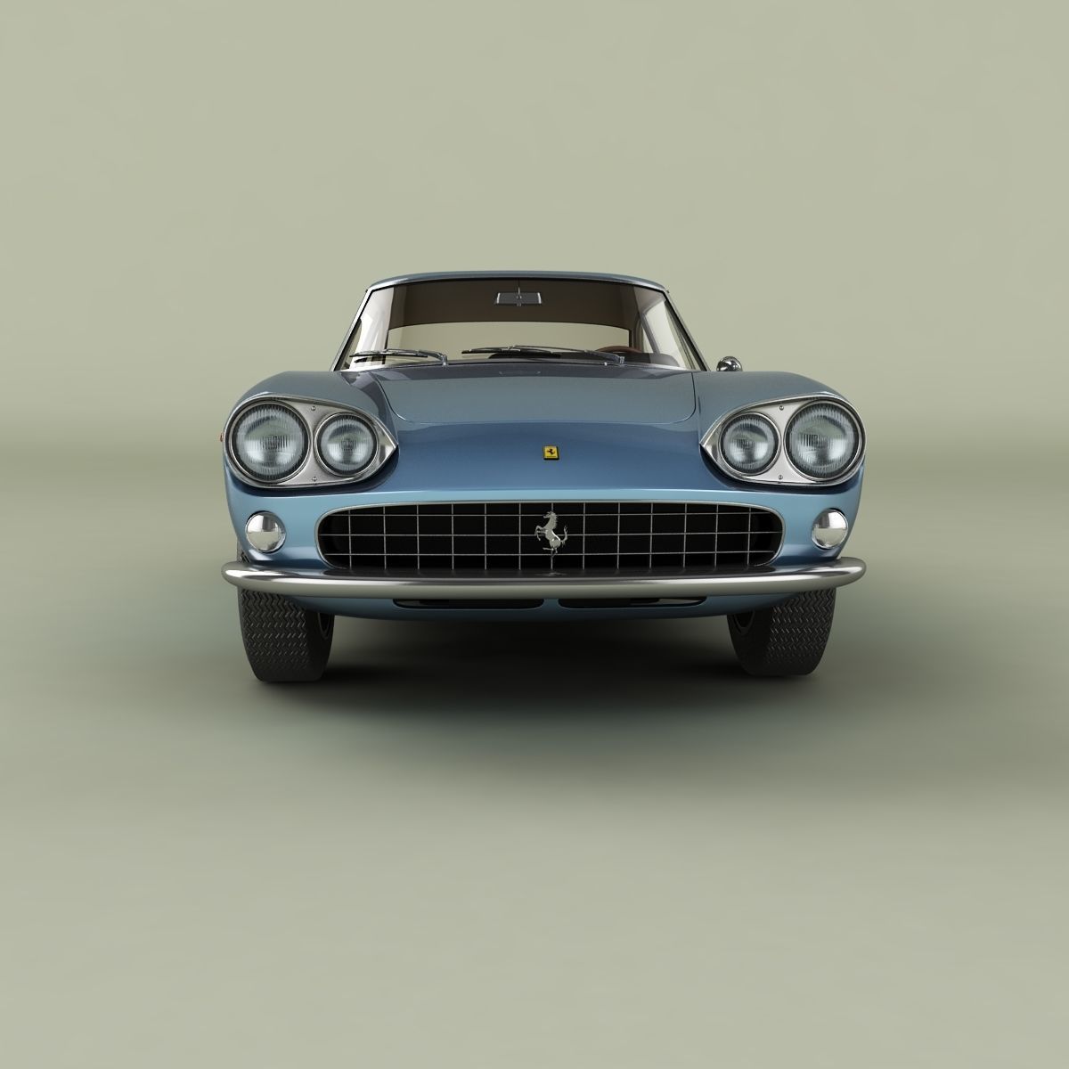 Ferrari 330GT 2plus2 mk1 3D model_4