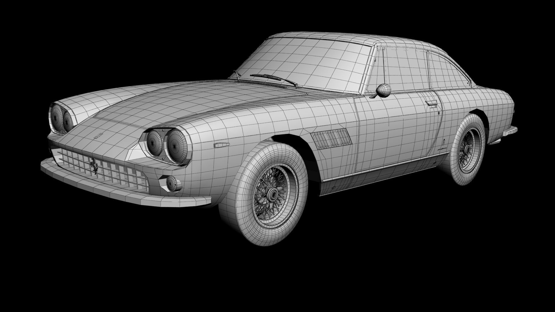 Ferrari 330GT 2plus2 mk1 3D model_13