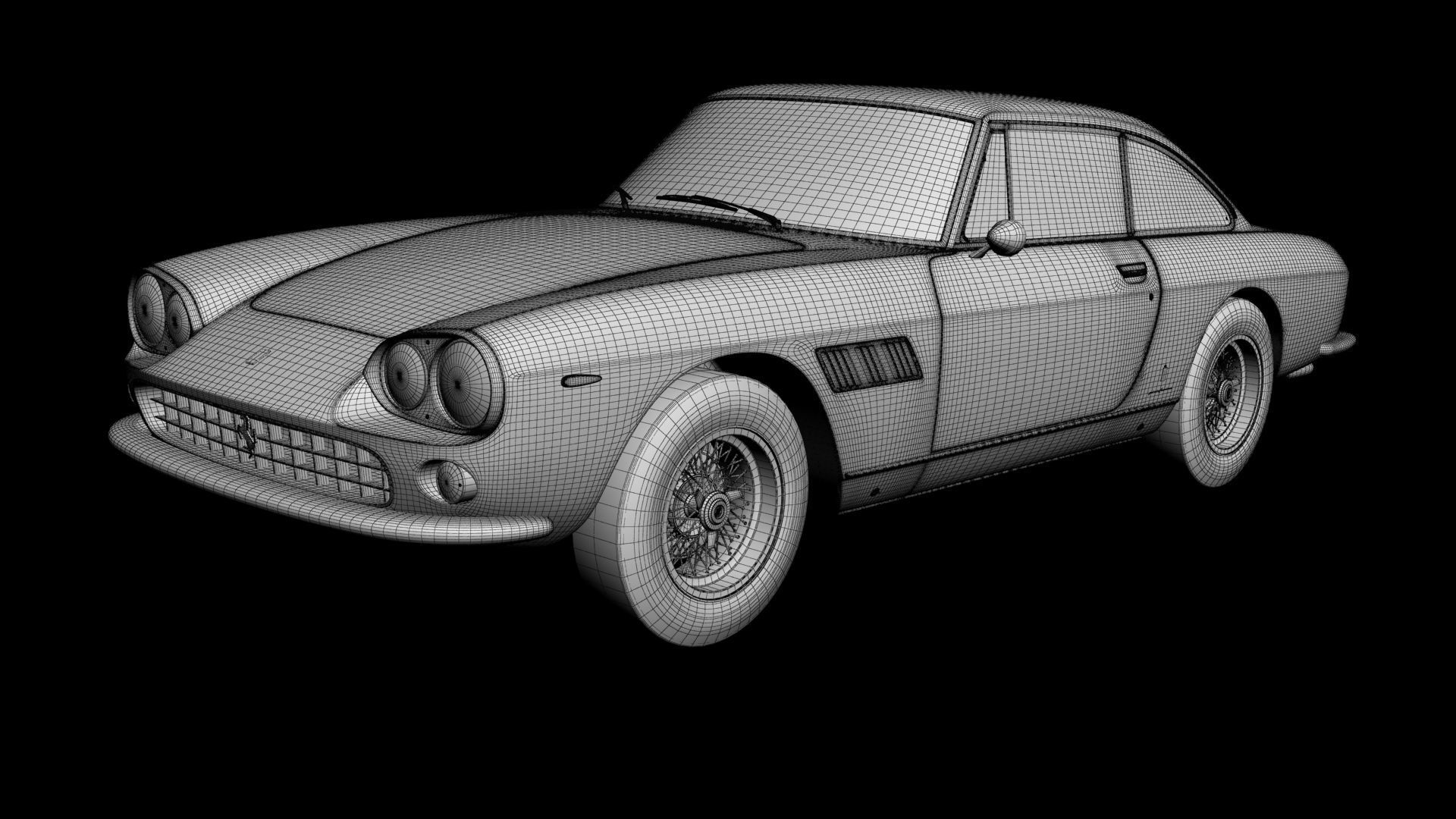 Ferrari 330GT 2plus2 mk1 3D model_14
