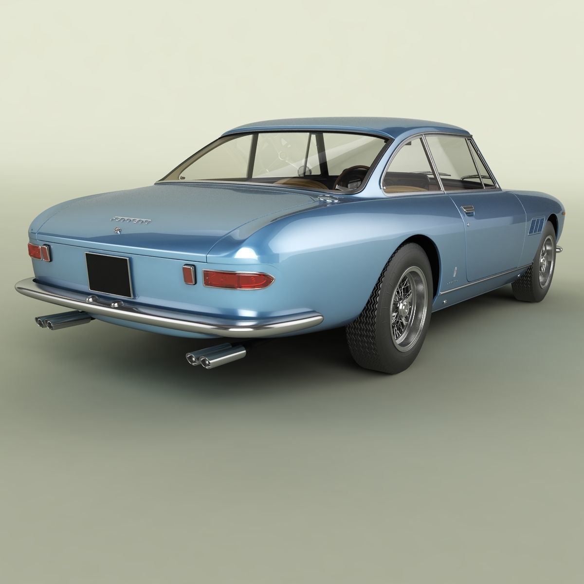 Ferrari 330GT 2plus2 mk1 3D model_2