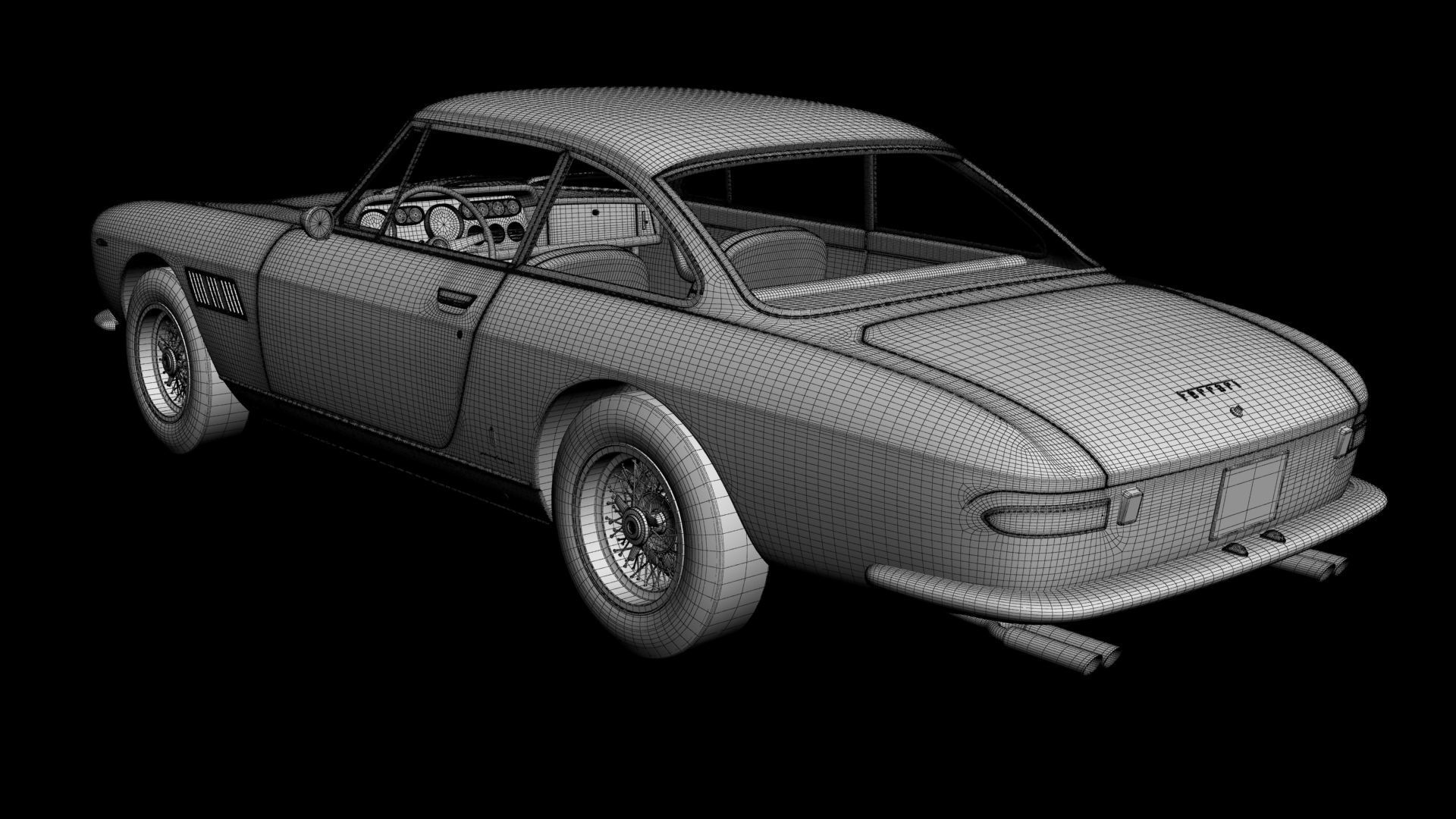 Ferrari 330GT 2plus2 mk1 3D model_16