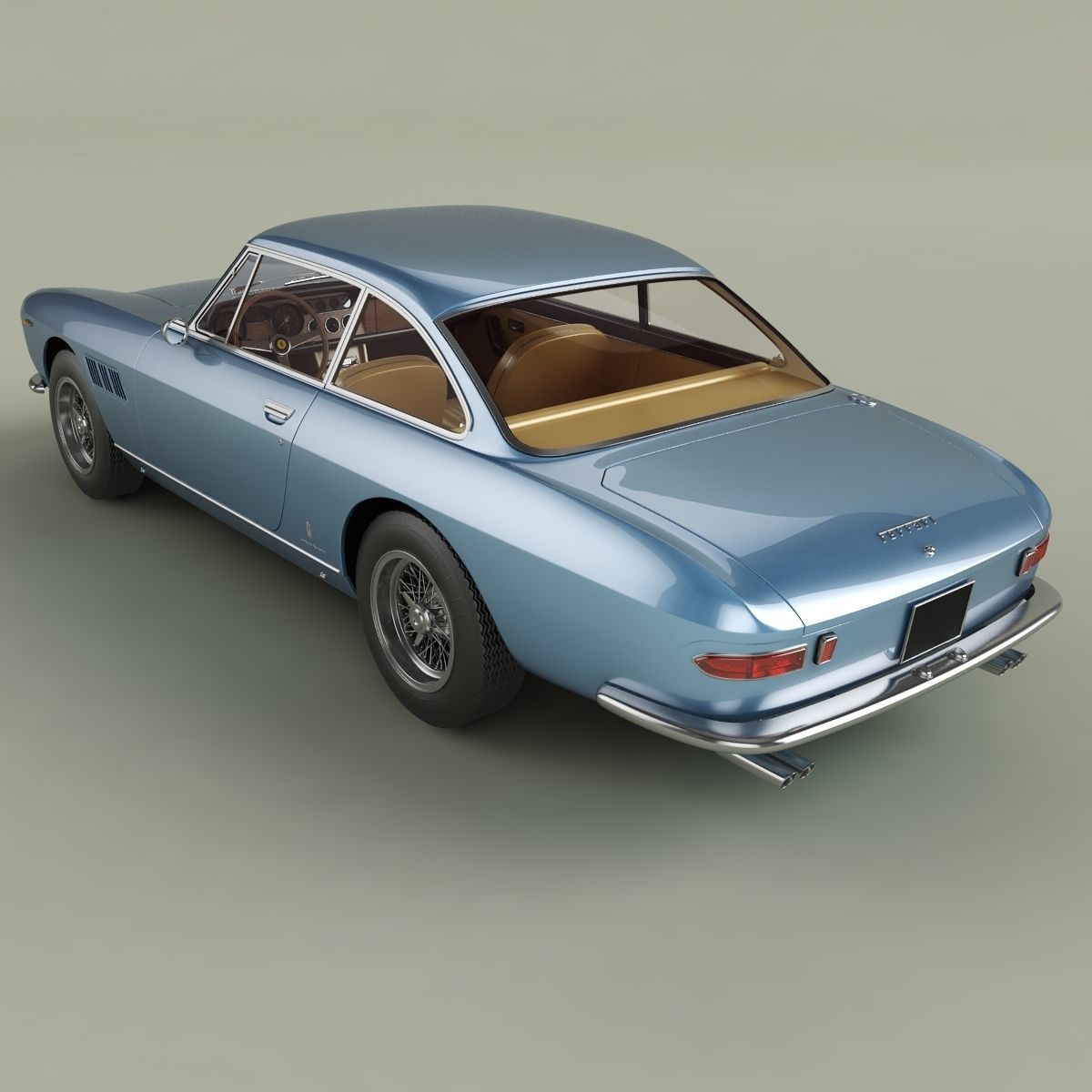 Ferrari 330GT 2plus2 mk1 3D model_7