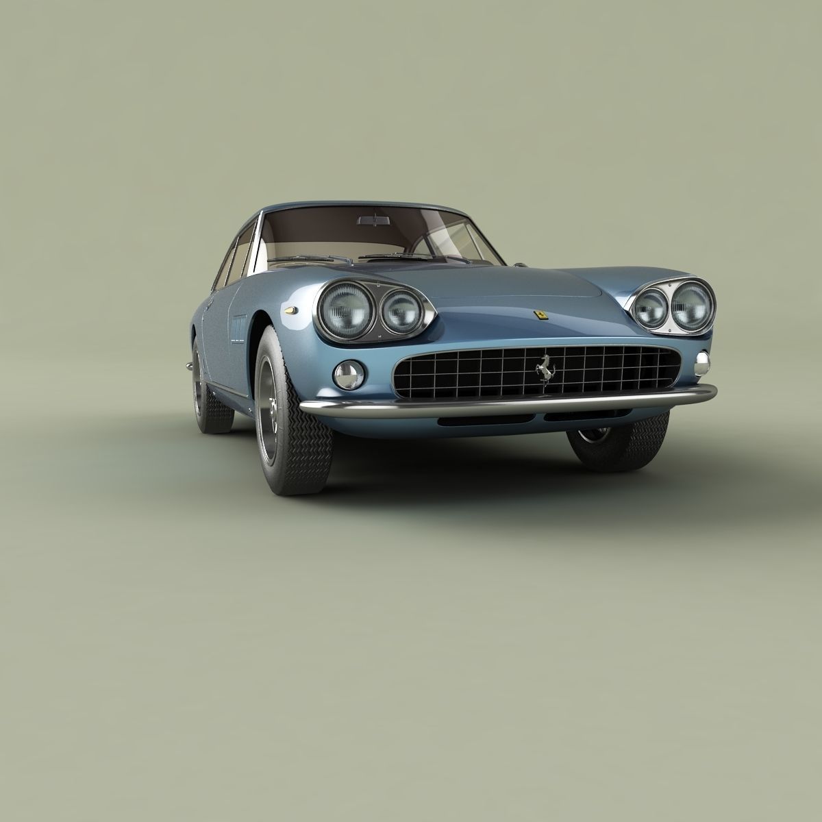 Ferrari 330GT 2plus2 mk1 3D model_9