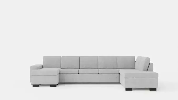 Link U Sofa Xxl With Divan Left