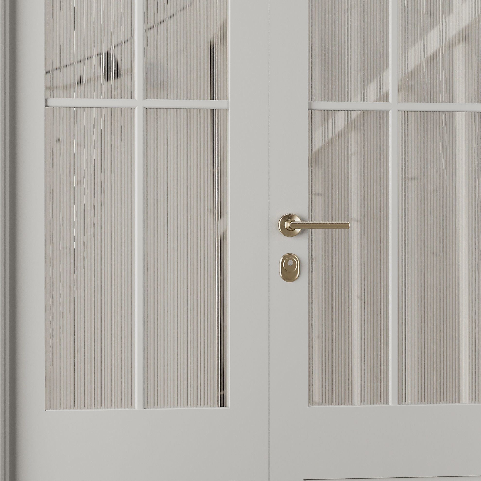 Entrance door set26 3D model_6