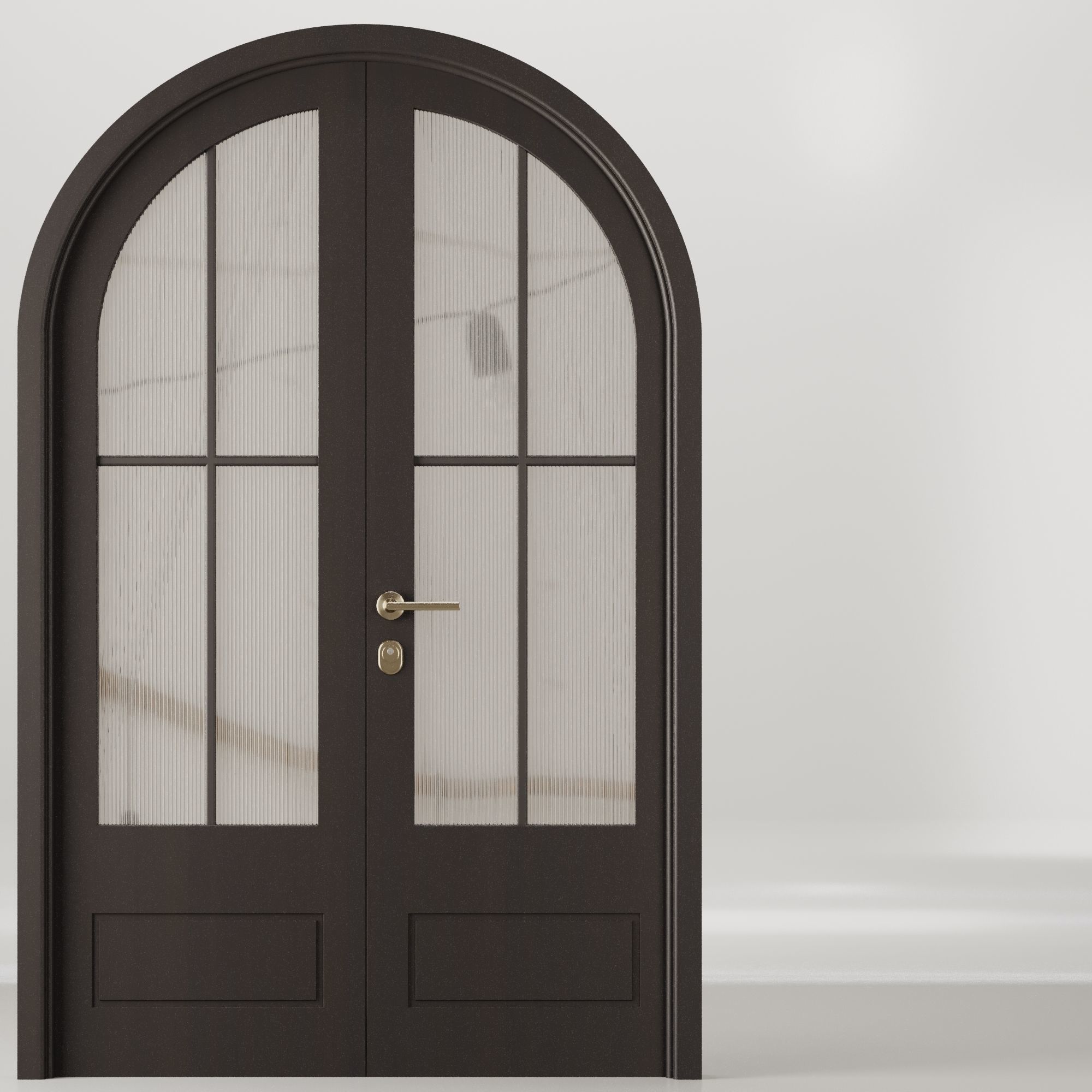 Entrance door set26 3D model_4