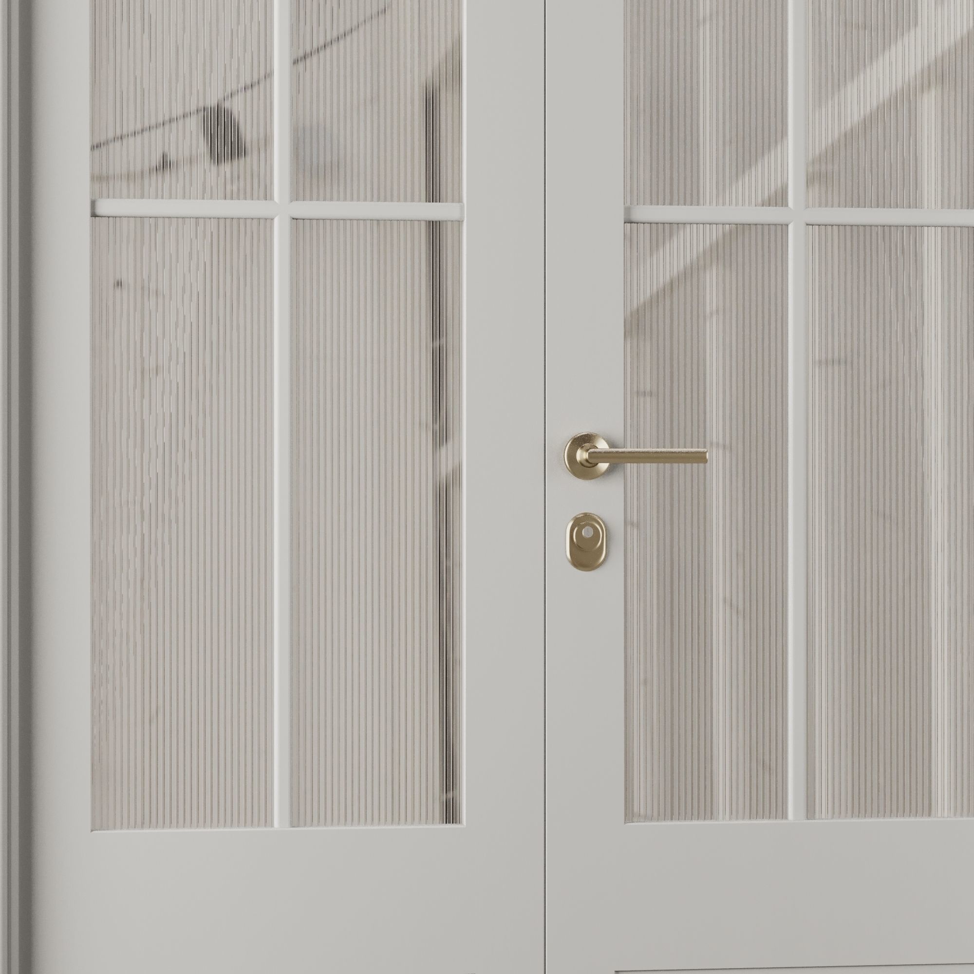 Entrance door set26 3D model_7