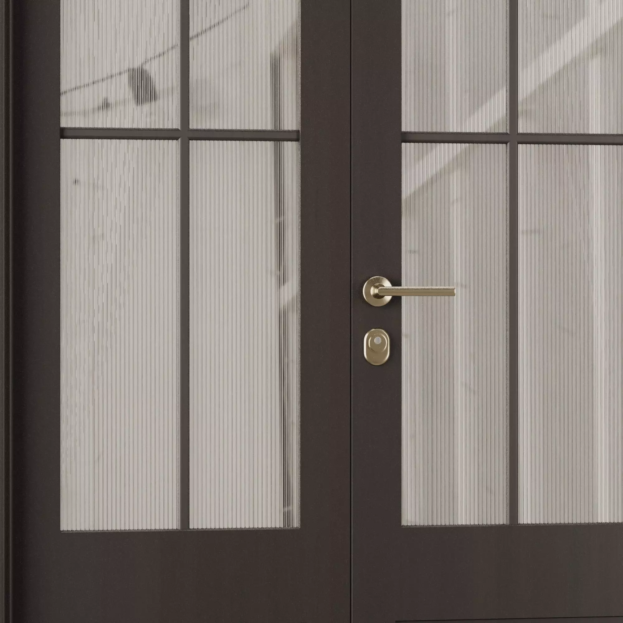 Entrance door set26 3D model_0