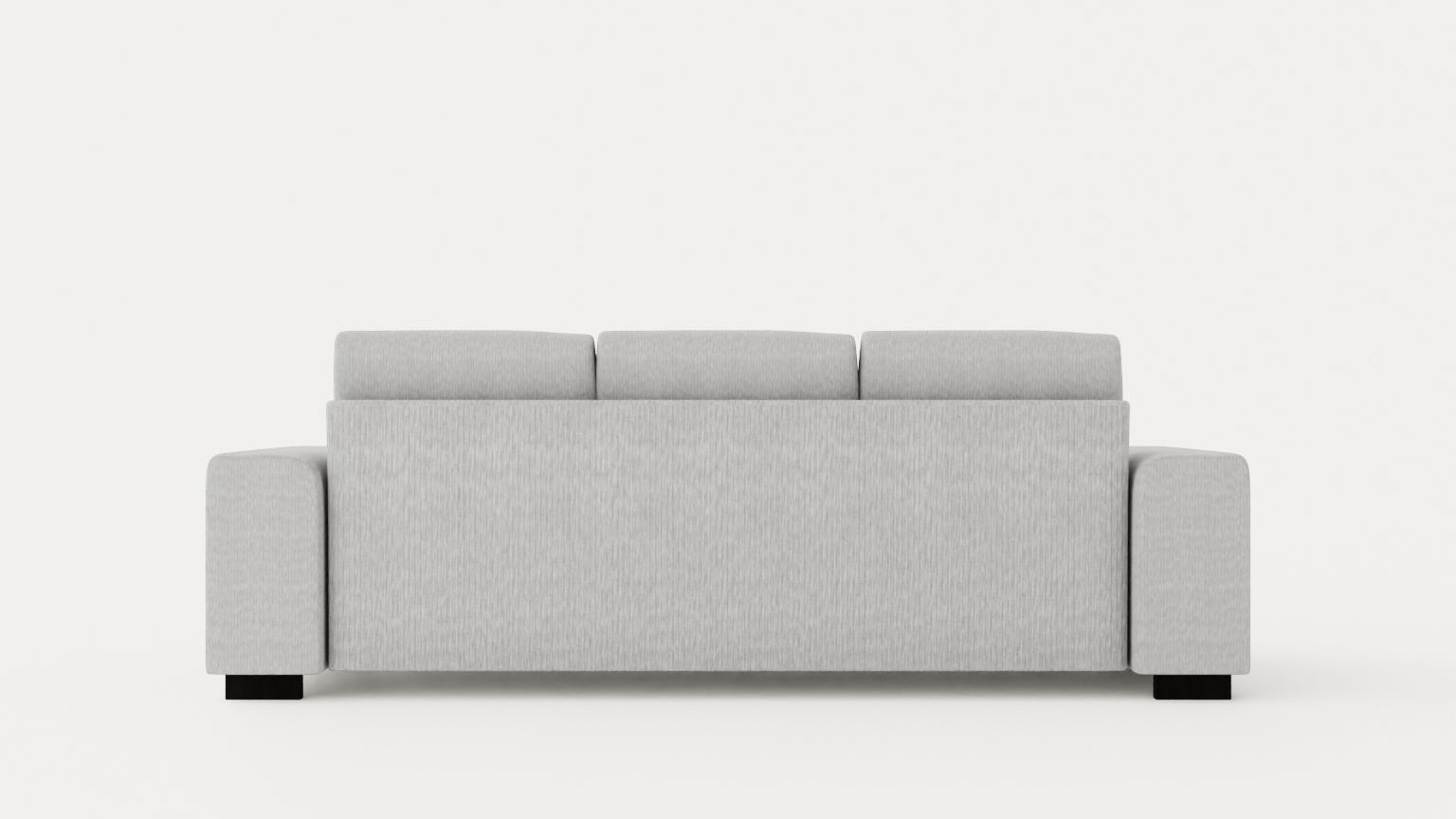 Link 3 Seater Sofa Low-poly 3D model_4