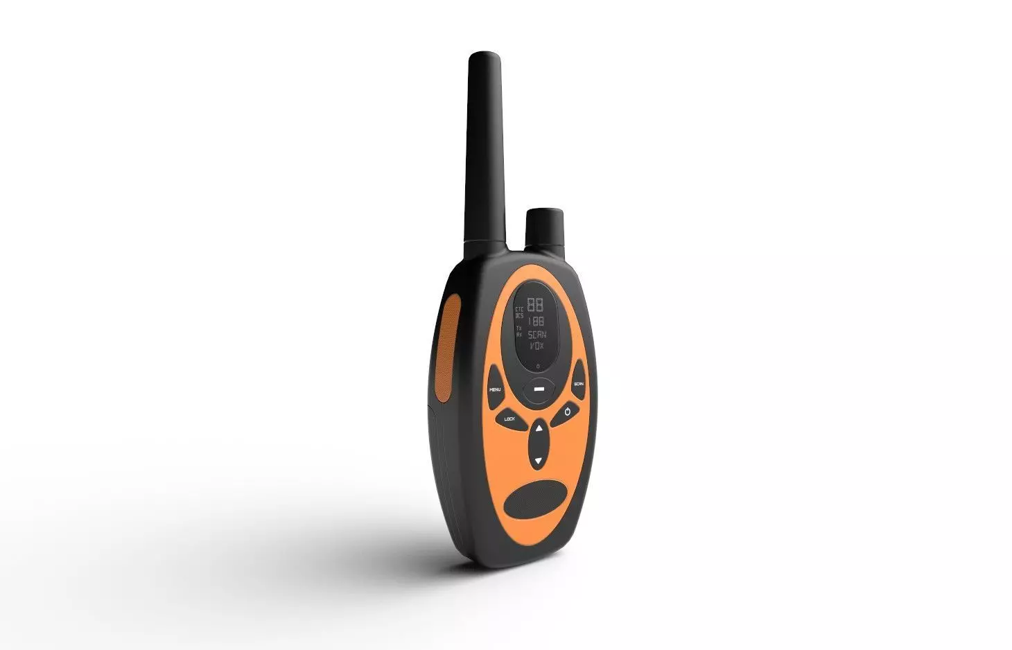 Walkie Talkie  M05 Low-poly 3D model_0