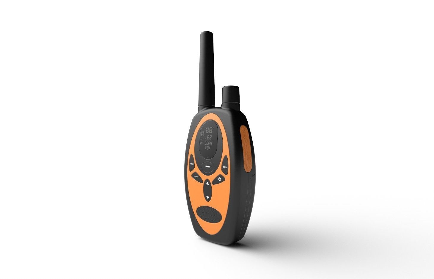 Walkie Talkie  M05 Low-poly 3D model_4