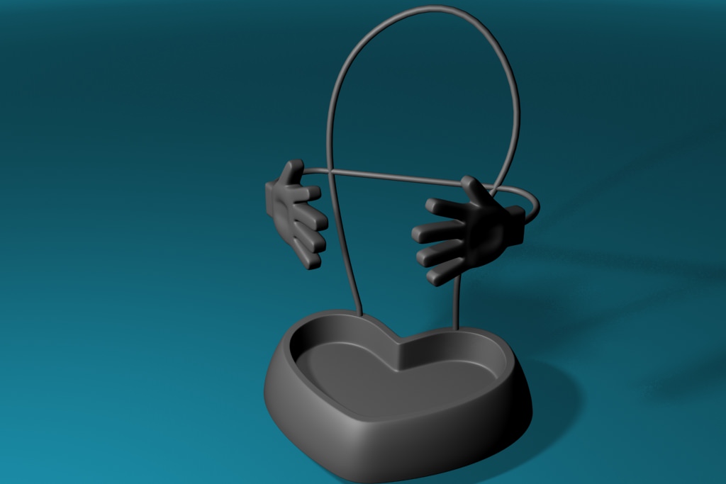 Mobile Holder 3D print model_1