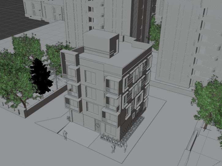 Exterior design 3D model_4