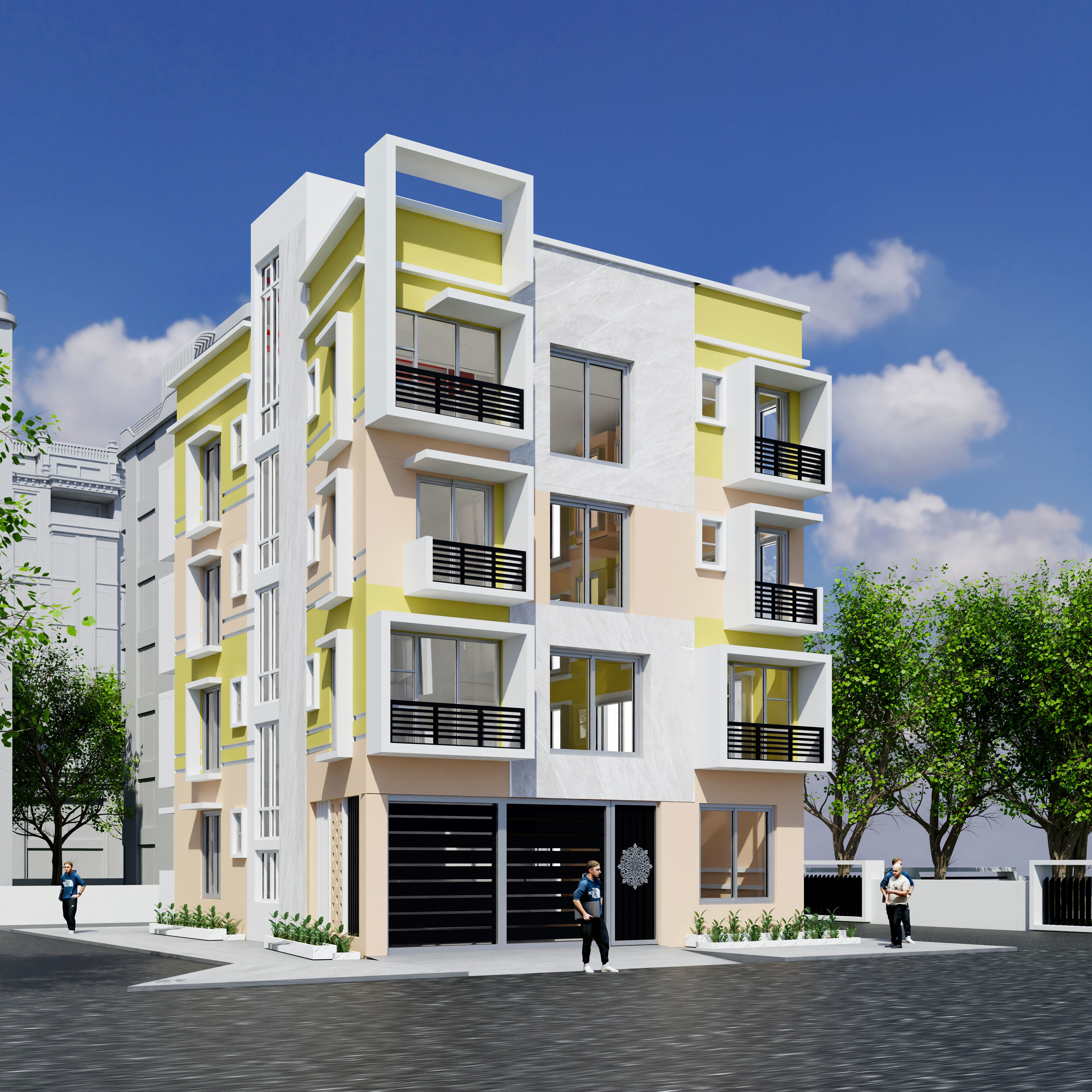 Exterior design 3D model_5