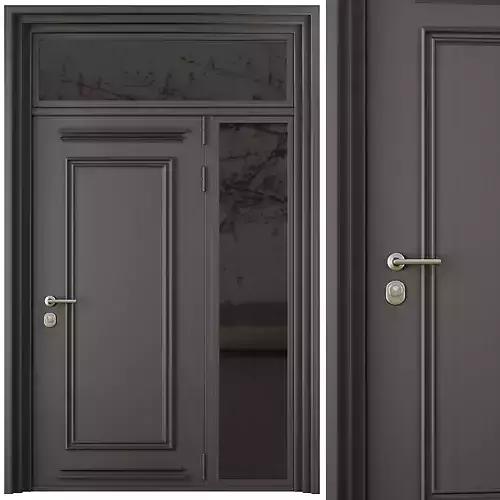 Entrance door set28 3D model
