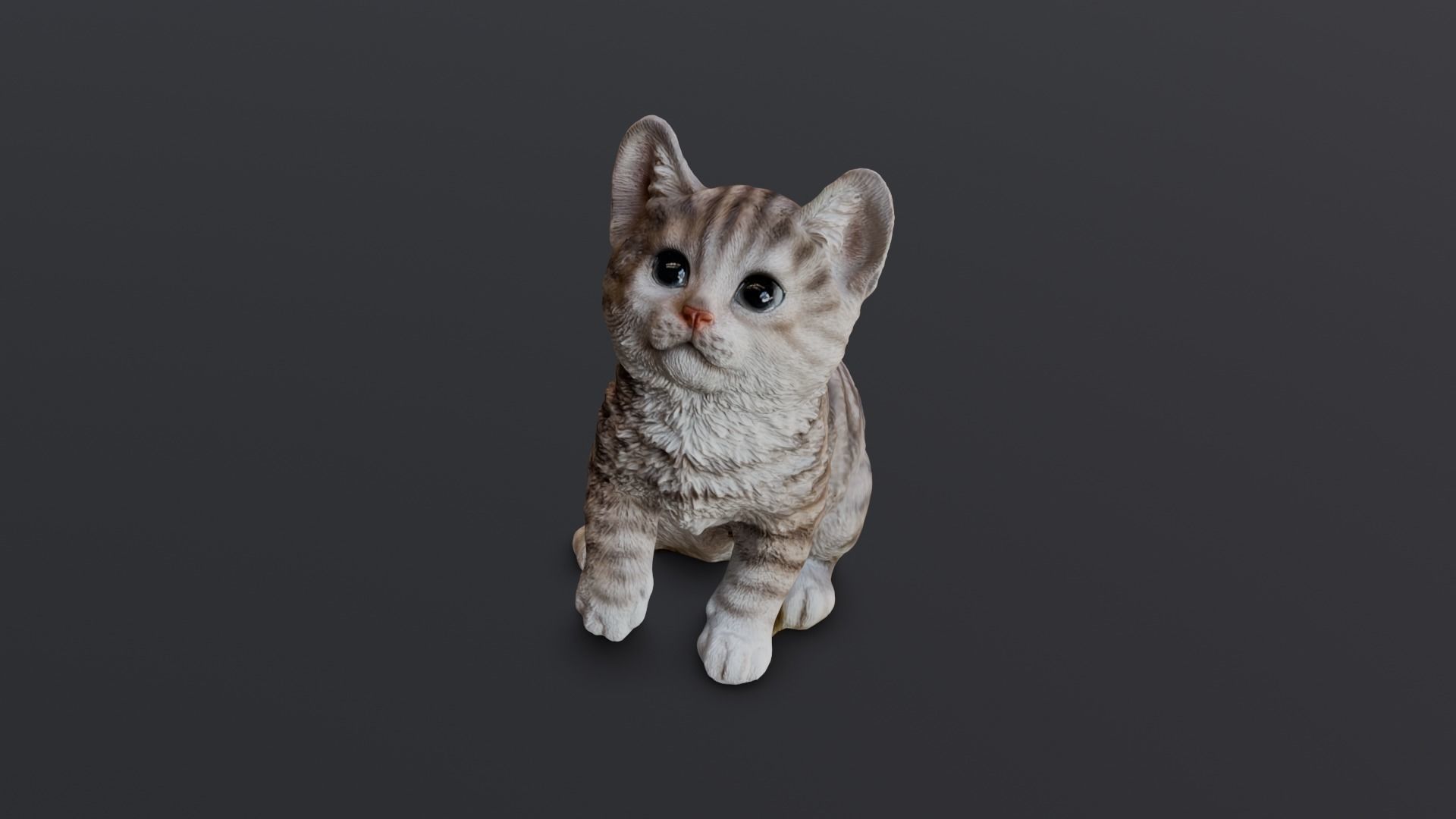 Kitten 3D Model Low-poly 3D model_13